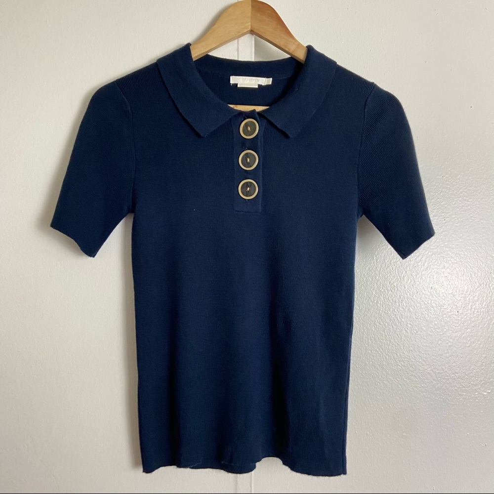 M. Martin superfine merino wool blend knit top XS